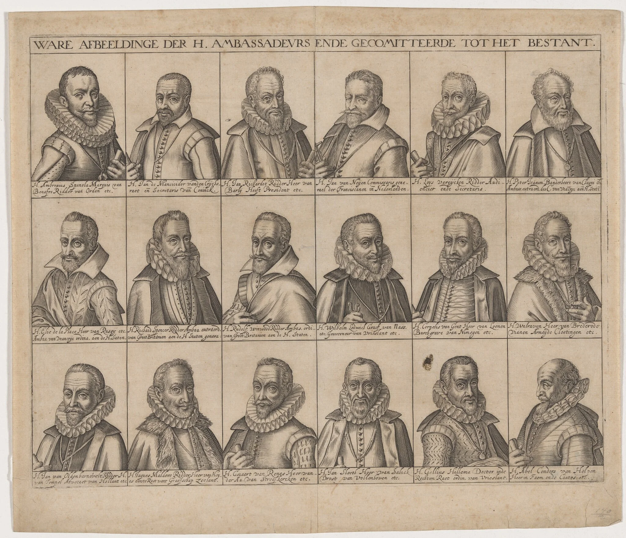 Dutch Ambassadors, detail