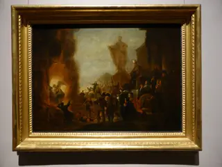 The Three Young Men in the Fiery Furnace, by Jacob Willemsz de Wet, unspecified, 1650
