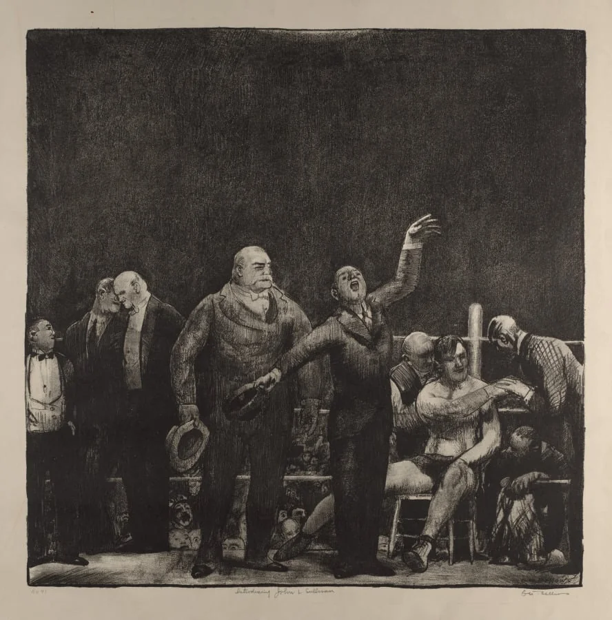 Introducing John L. Sullivan, detail