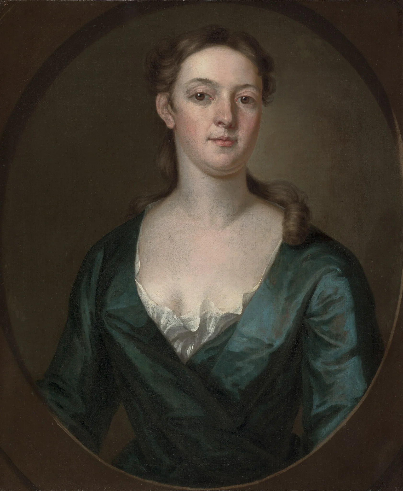 Portrait of a Woman (Judith Colman Bulfinch?), detail