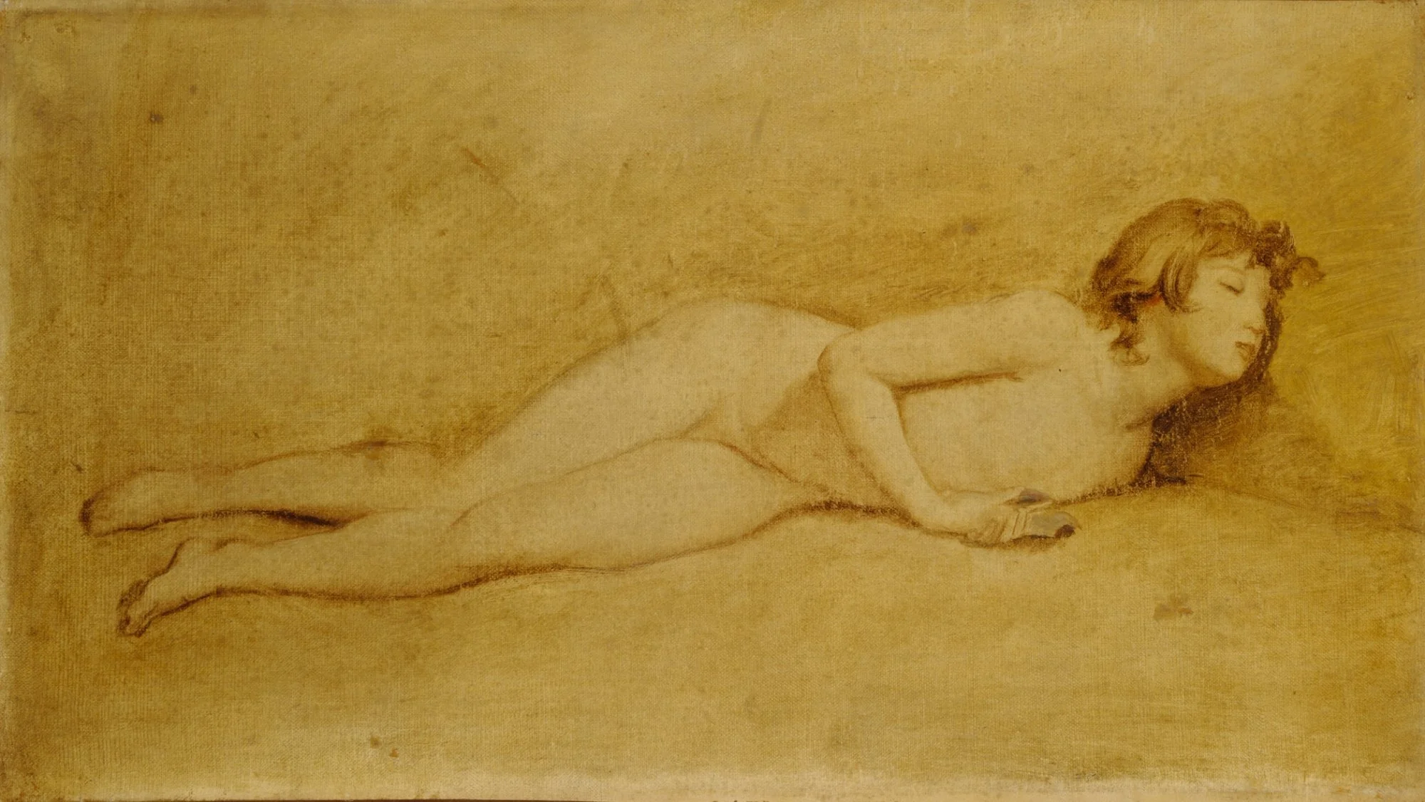 La Mort de Bara, detail