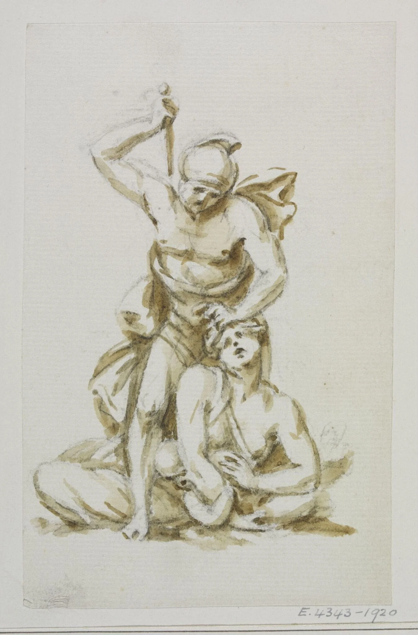 Unidentified design, sculpture, detail