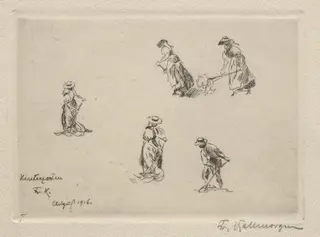 Haymakers, by Friedrich Kallmorgan, 1916
