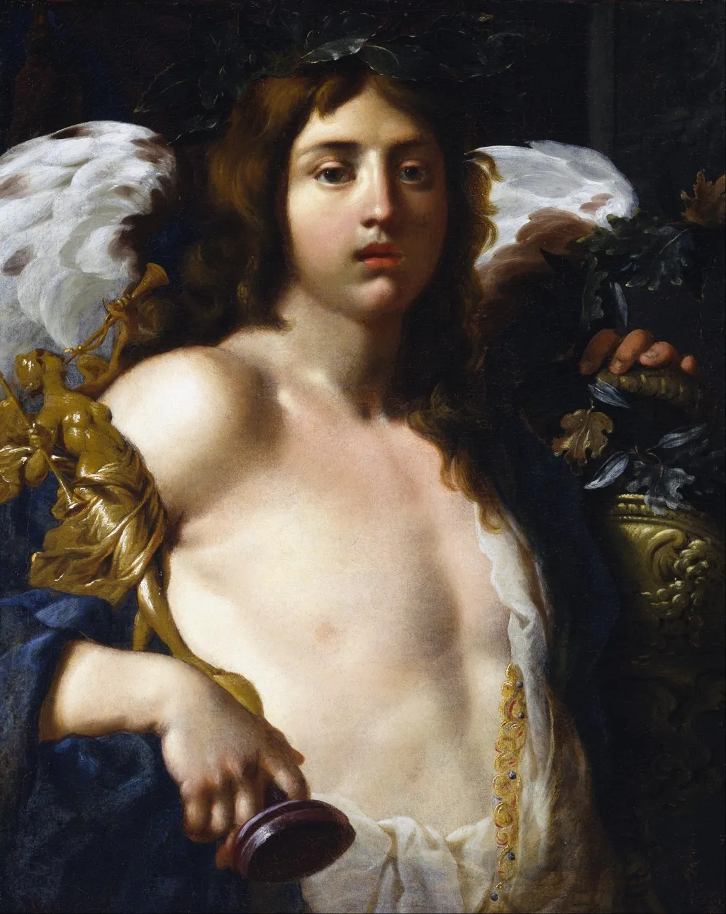 Love of Virtue, by Alessandro Rosi, oil, 1650