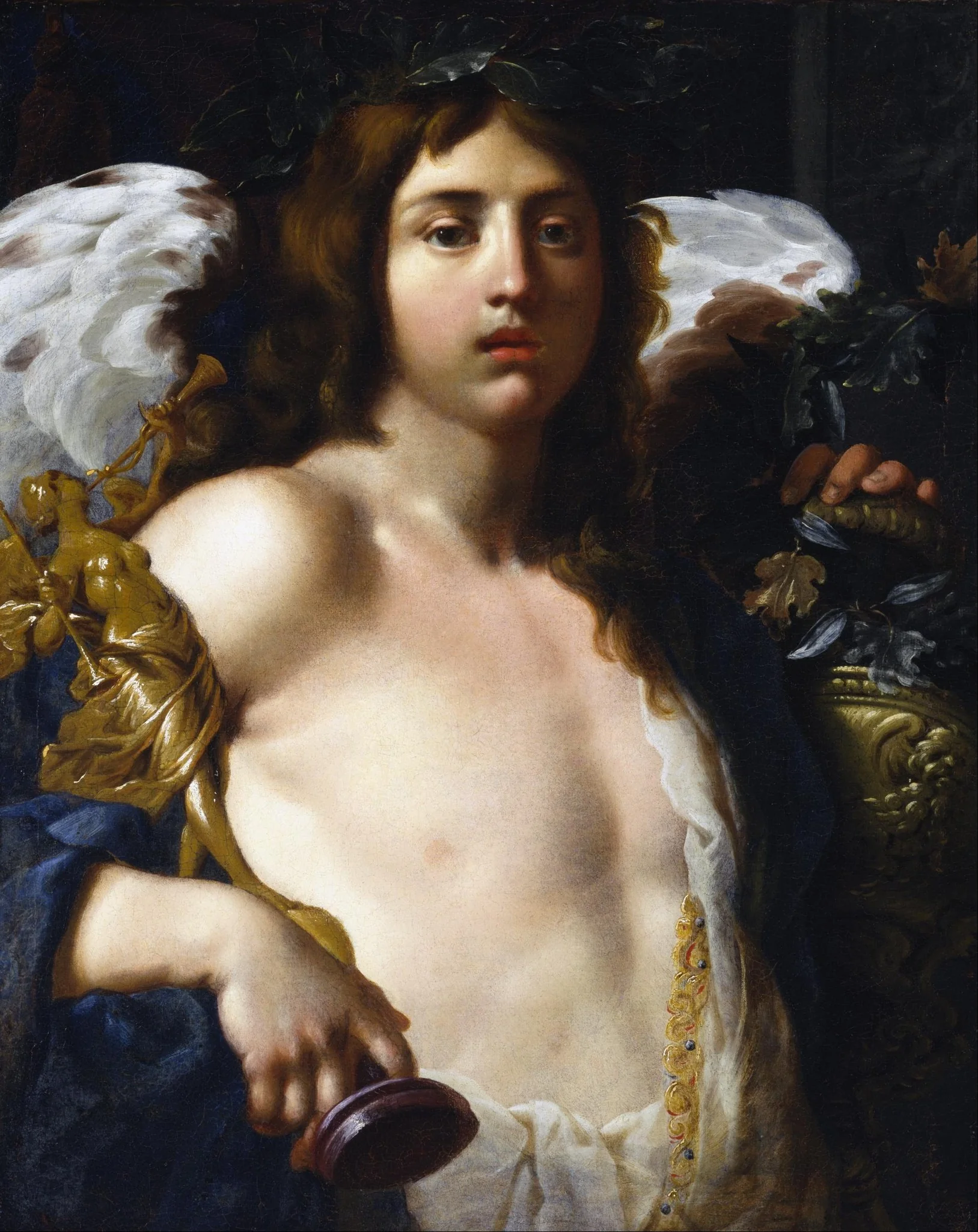 Love of Virtue, detail