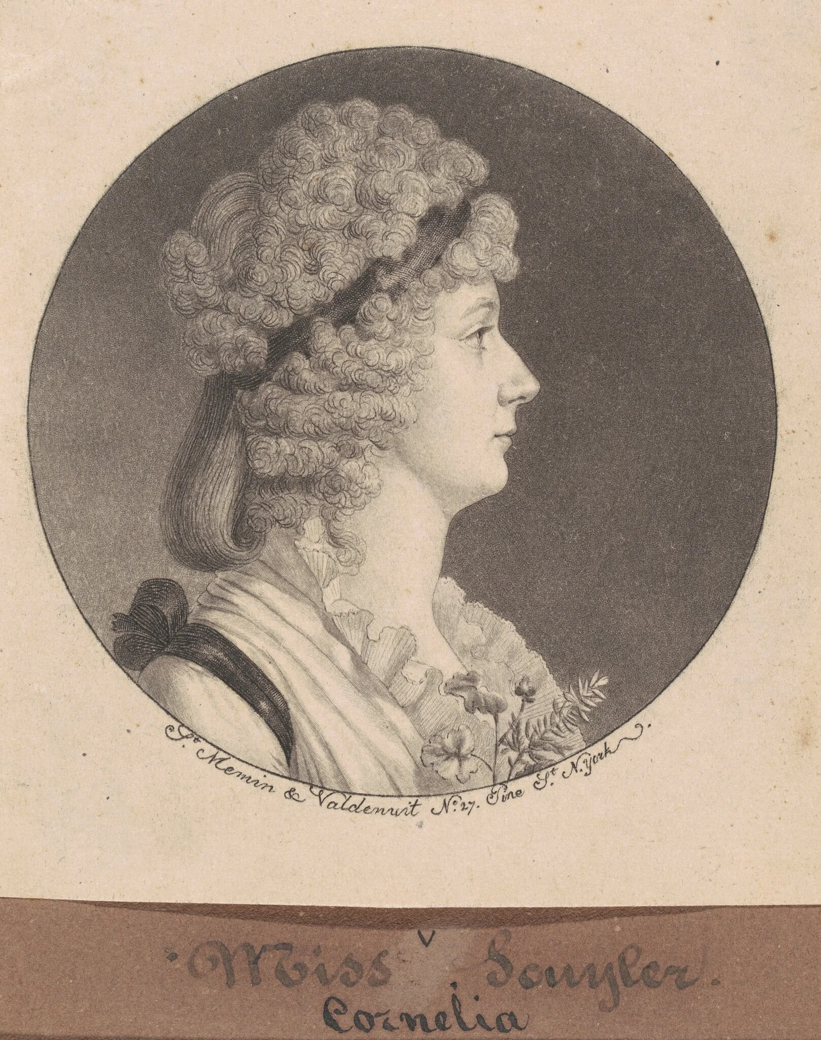 Cornelia Schuyler Morton, detail