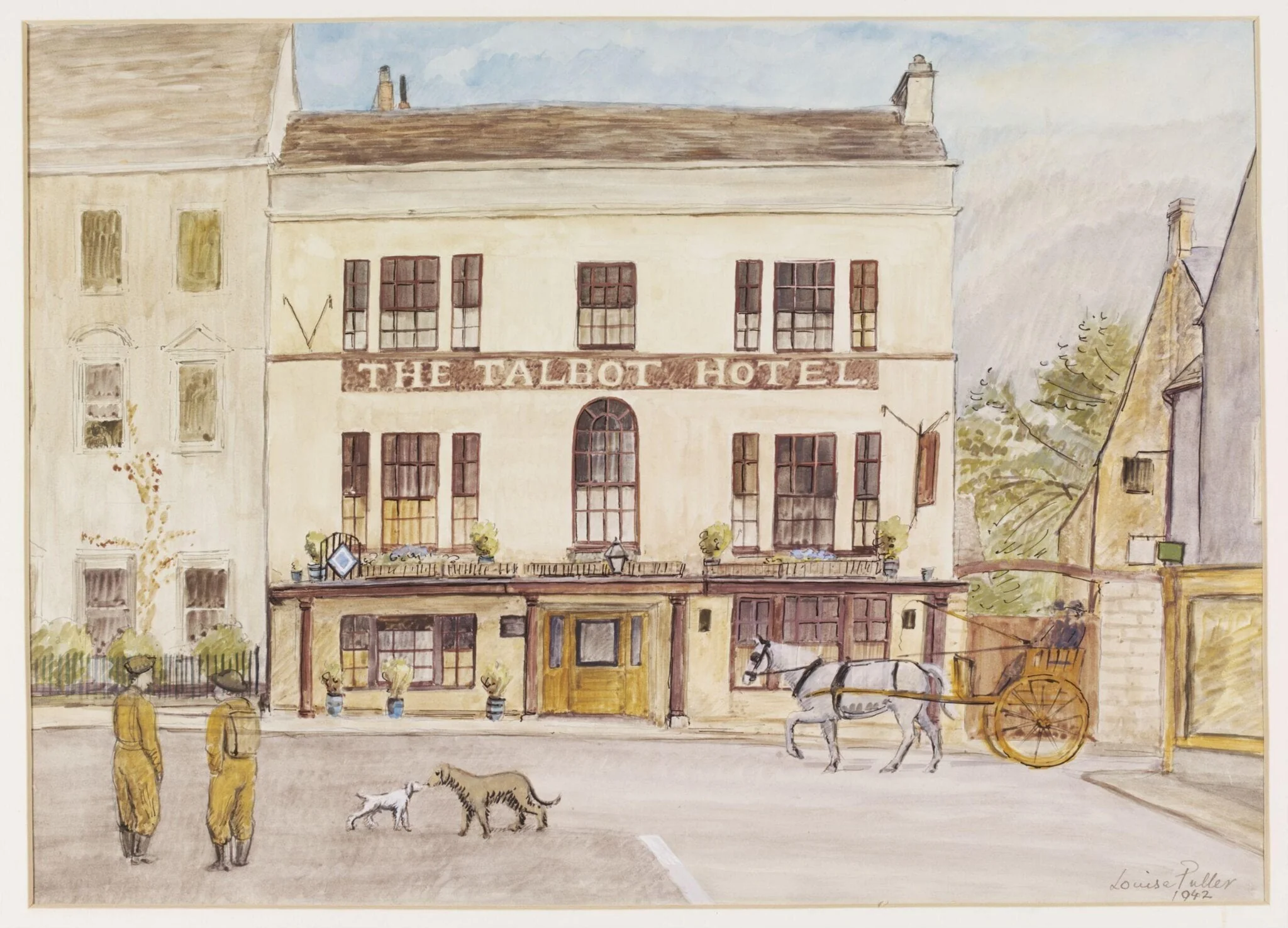 Talbot Hotel, Tetbury, detail