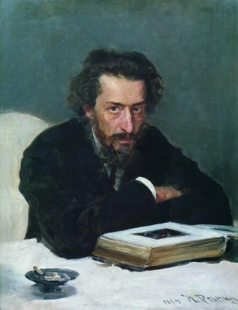 Pavel Blaramberg, by Ilya Repin, oil, 1892
