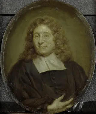 Portrait of Petrus Schaak, Clergyman and Scholar in Amsterdam, by Jan Maurits Quinkhard, oil, 1747