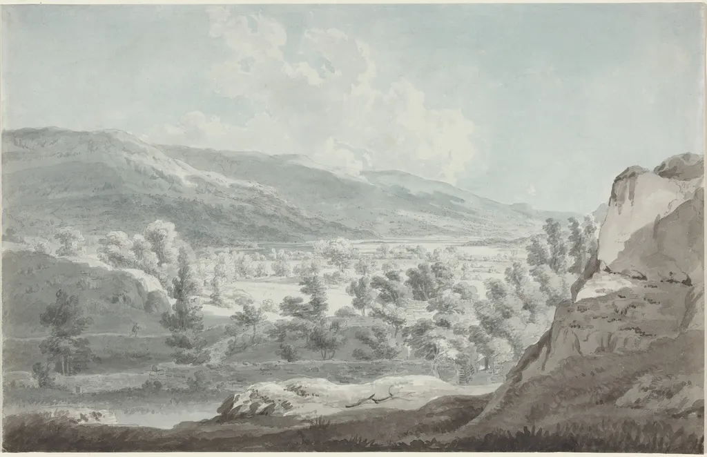 The Head of Ullswater, by Edward Dayes, graphite, 1794