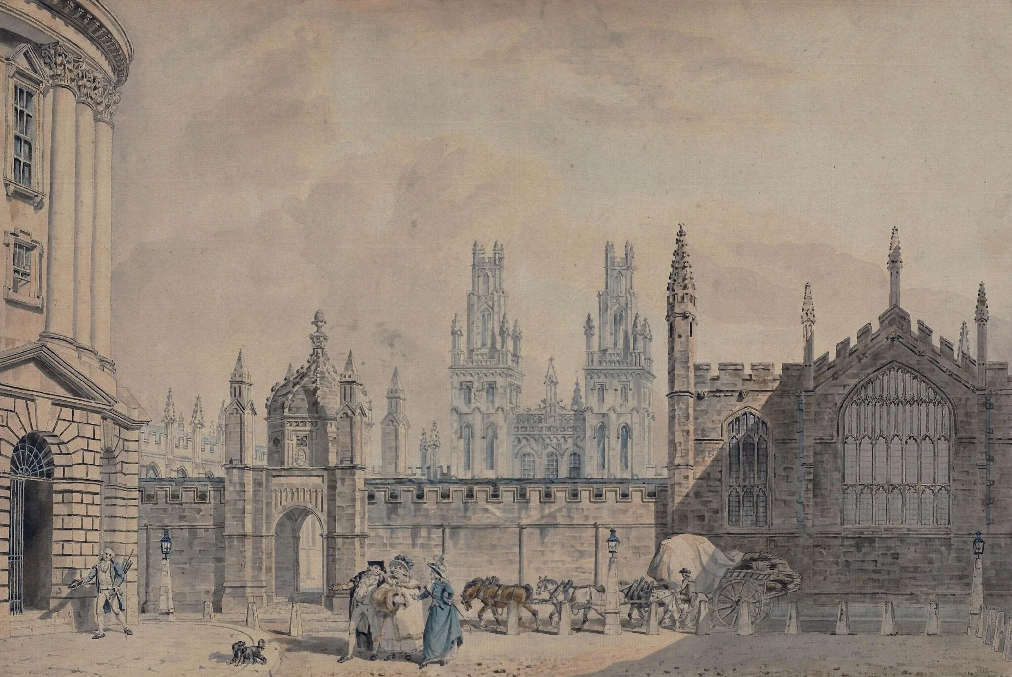 All Souls' College, Oxford, detail