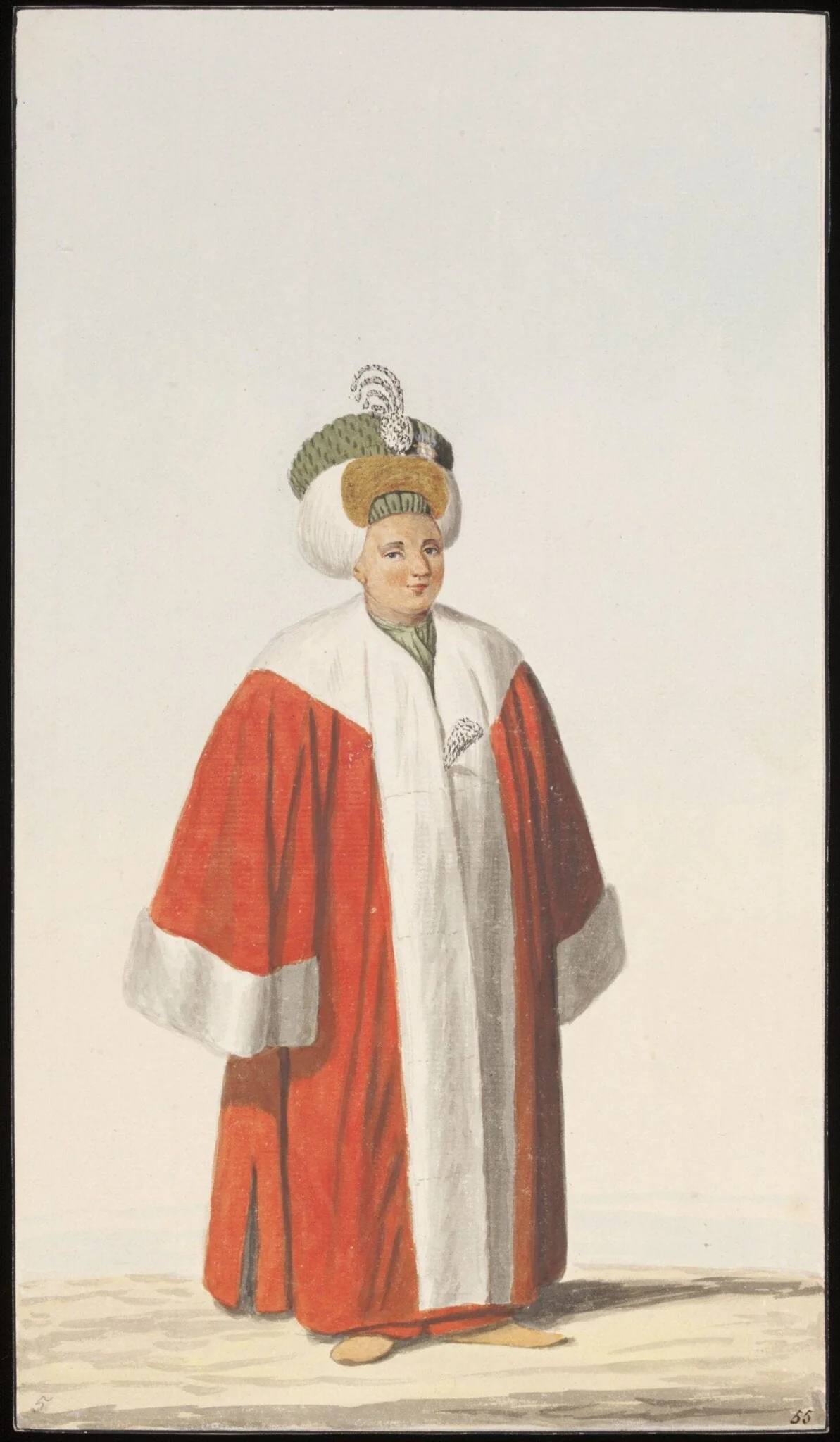 Sehzade, or heir to the throne, detail