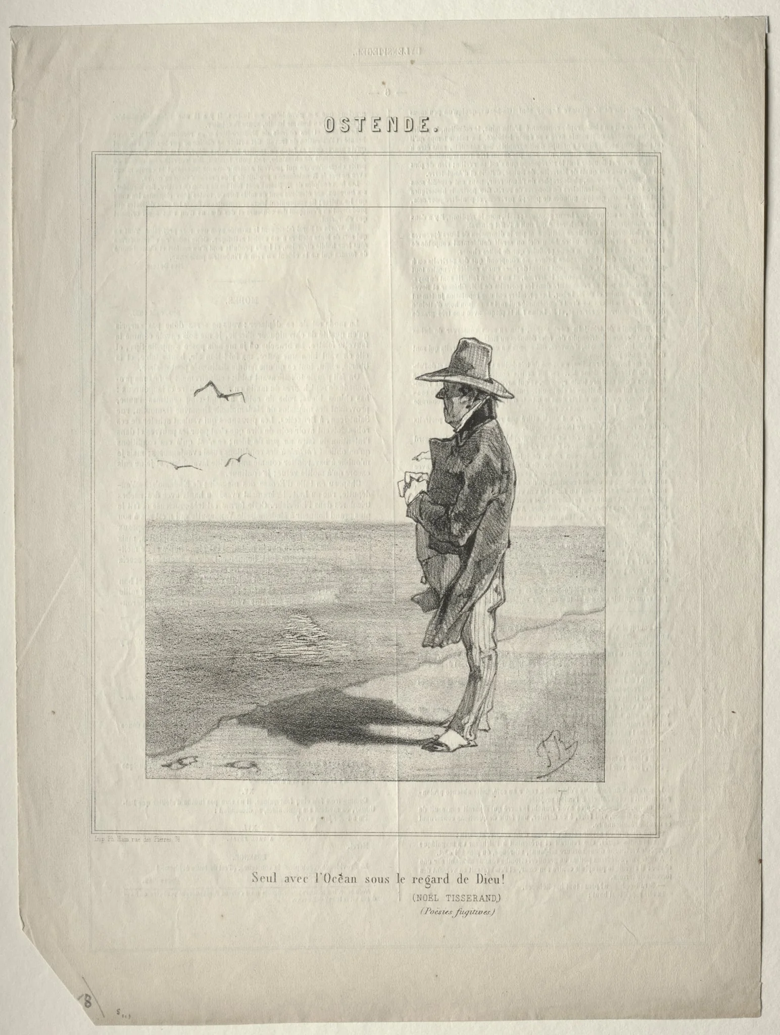 Ostend (Seul avec l'ocean sous le regard de Dieu!), detail