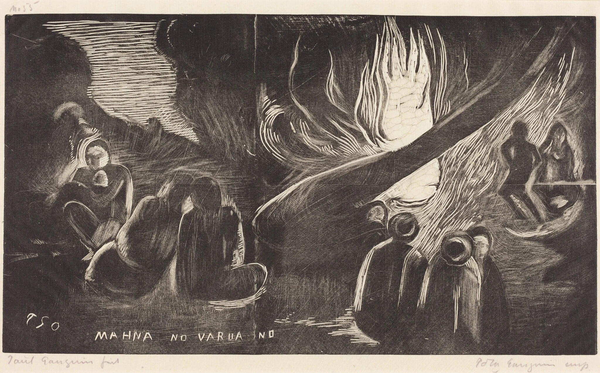 Mahna no Varua Ino (The Devil Speaks), detail