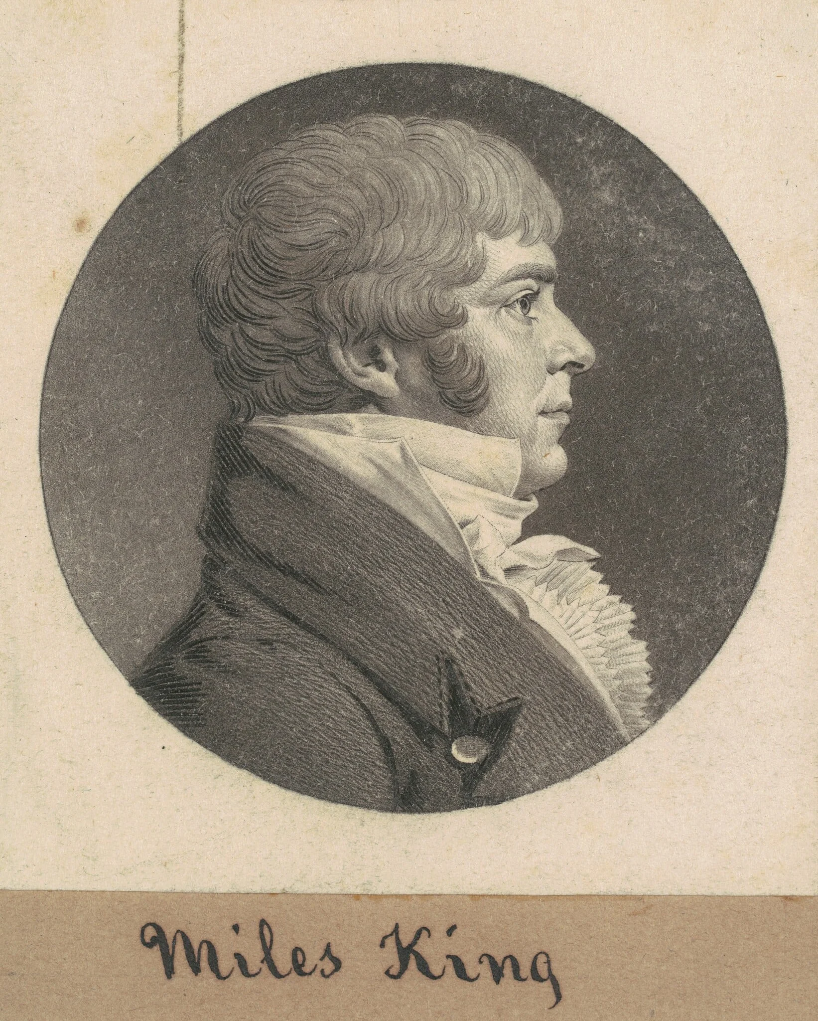 Miles King, Jr., detail