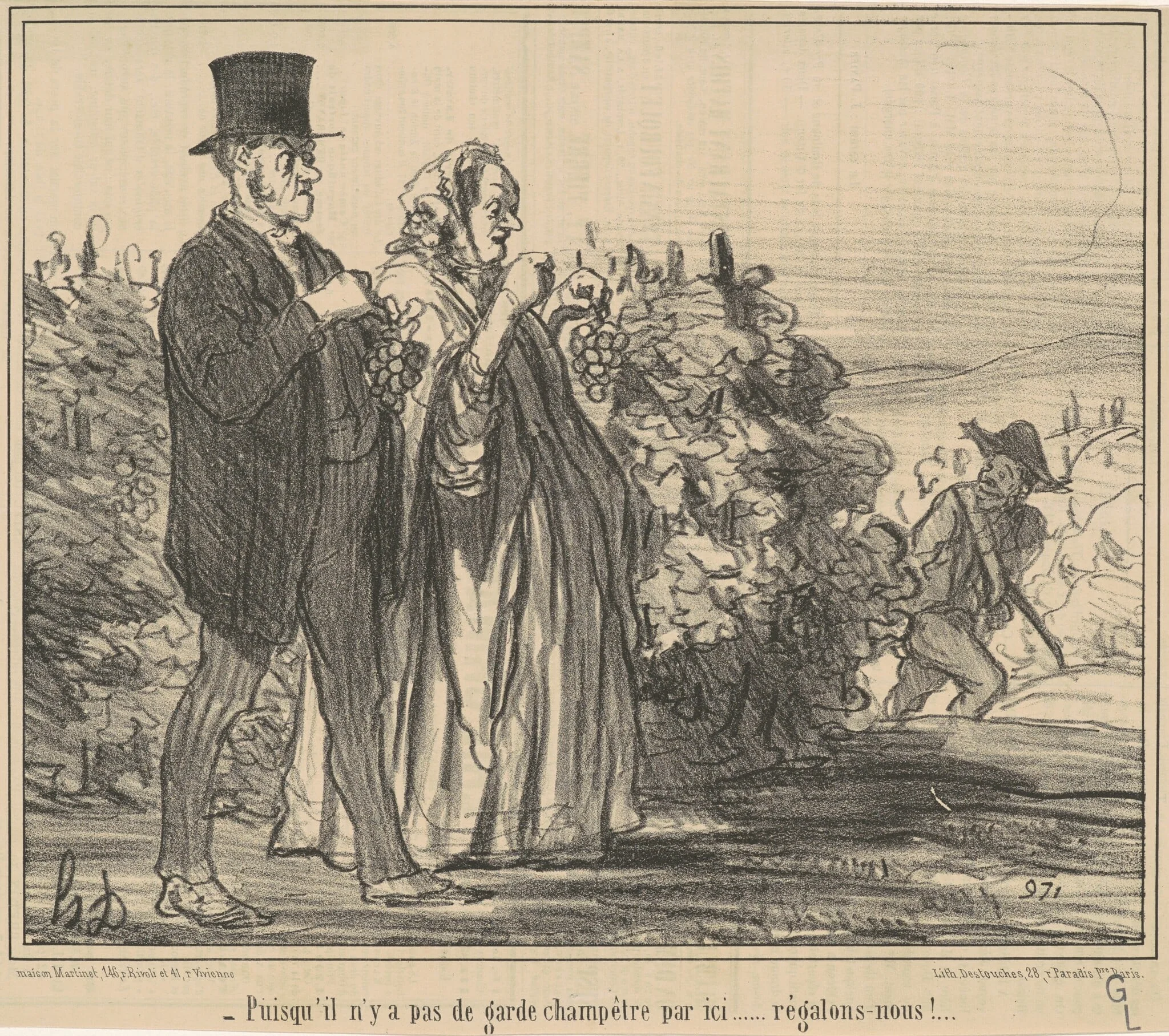 Puisqu'il n'y a pas de garde champêtre ..., detail