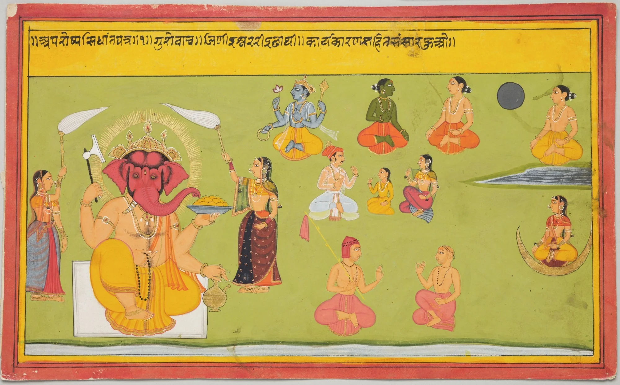 Worship of the Gods (15 of 17), detail