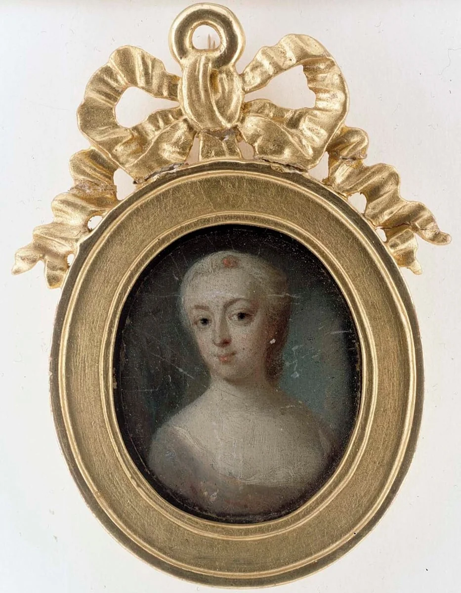 Rouva Eva Ekeblad, detail