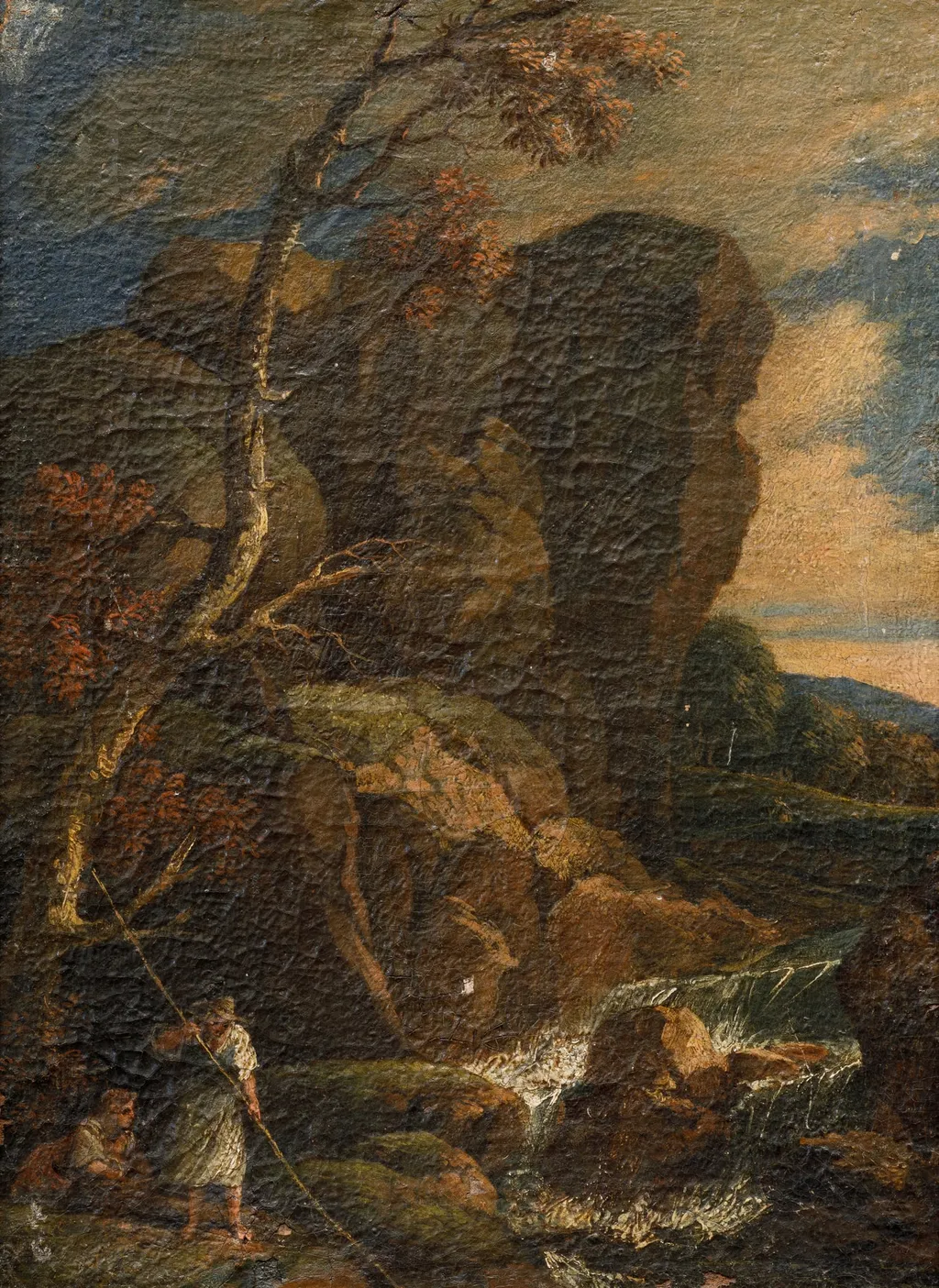 Peisaj cu stânci, by Hugo Kołłątaj, unspecified, 1850
