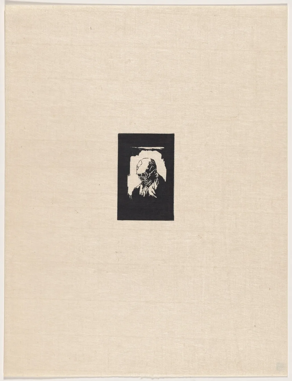 Essai de bois gravé, by Henri-Charles Guérard, ink, 1895