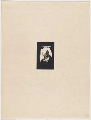 Essai de bois gravé, by Henri-Charles Guérard, ink, 1895