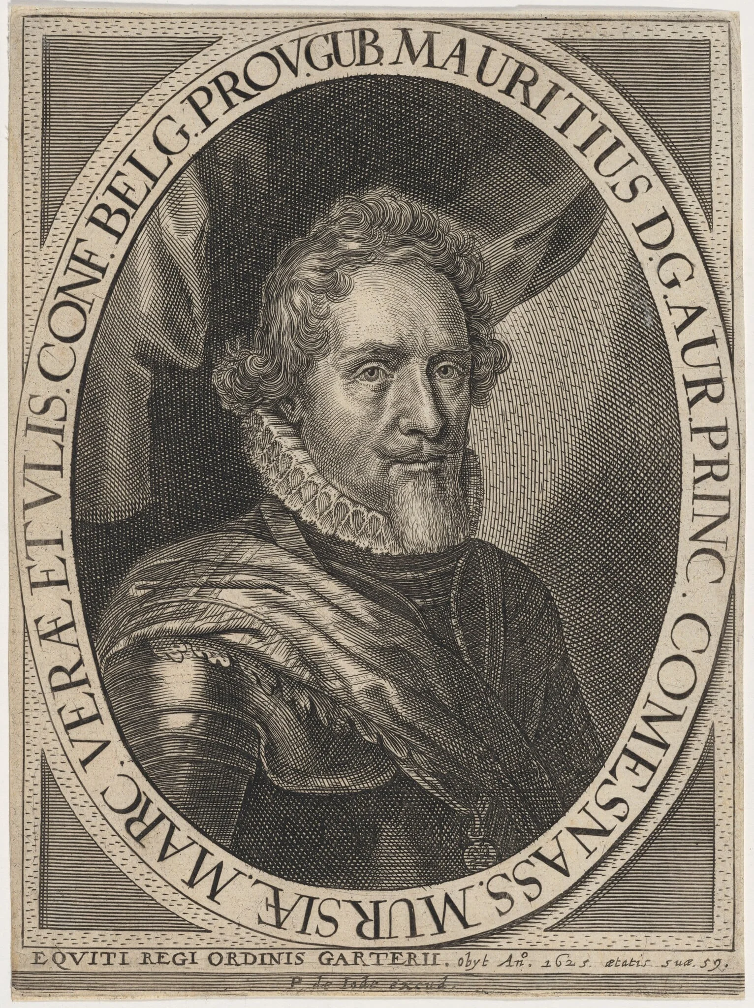 Maurice of Nassau, Prince of Orange, detail