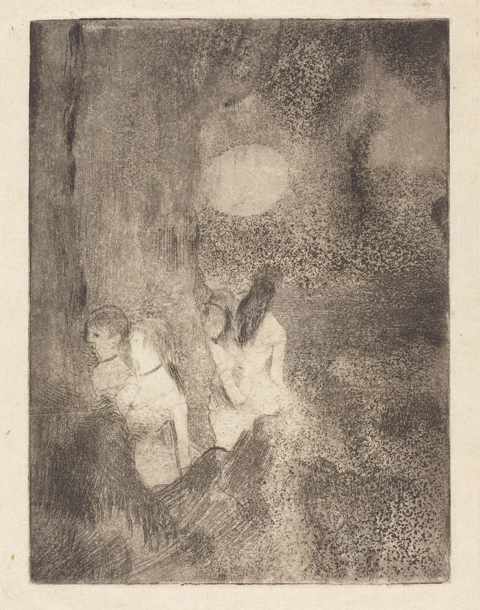 Dancers in the Wings, detail