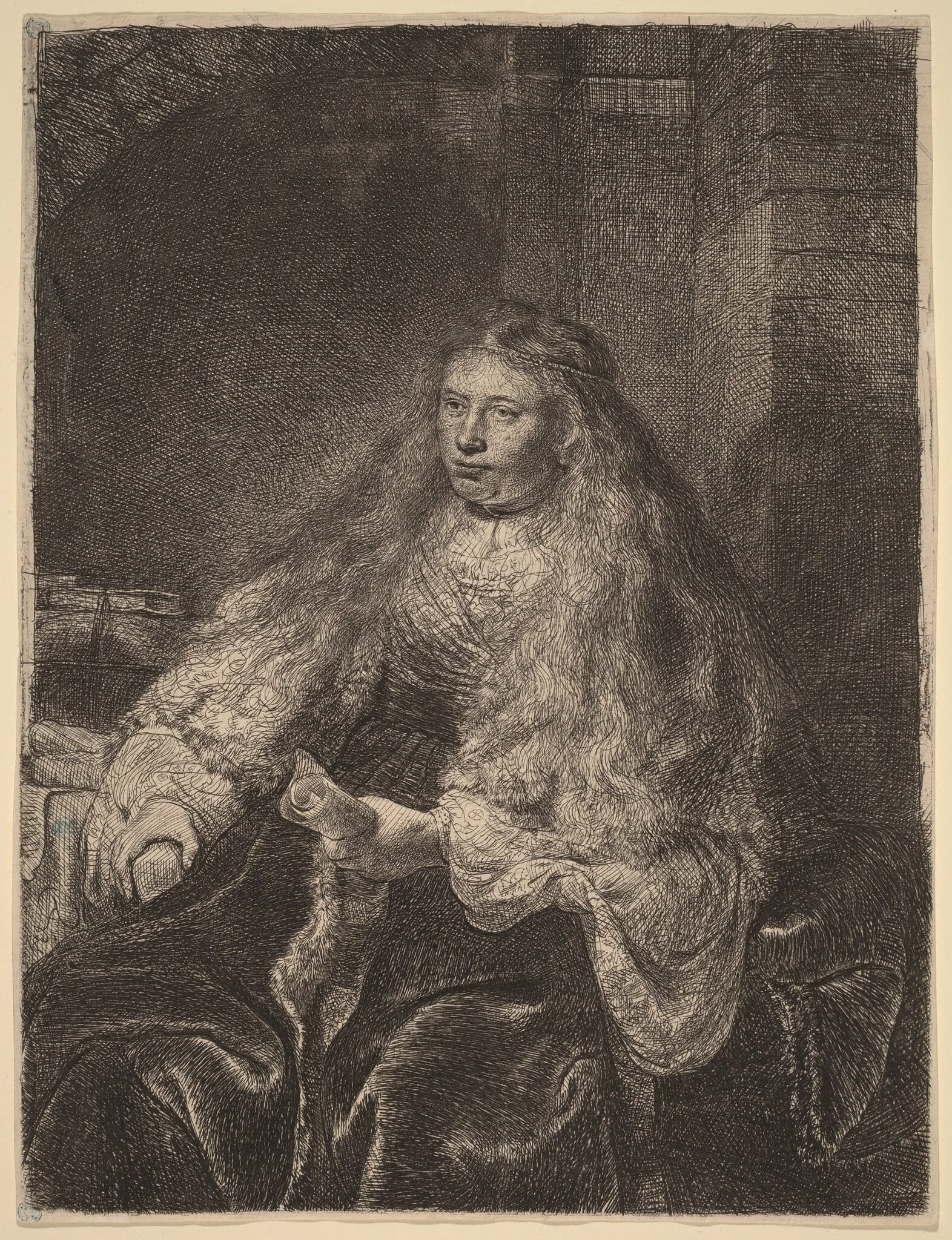 The Great Jewish Bride, detail