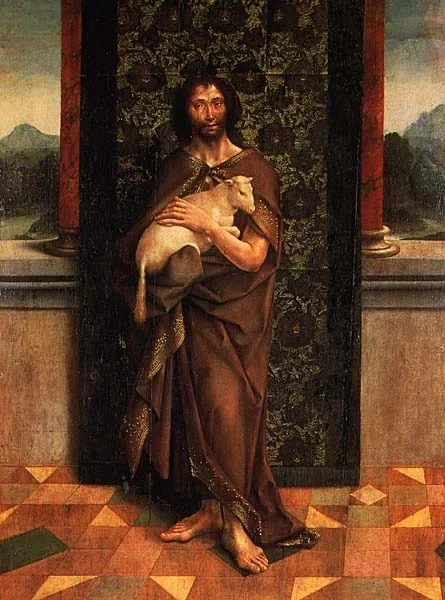 The Good Shepherd, detail
