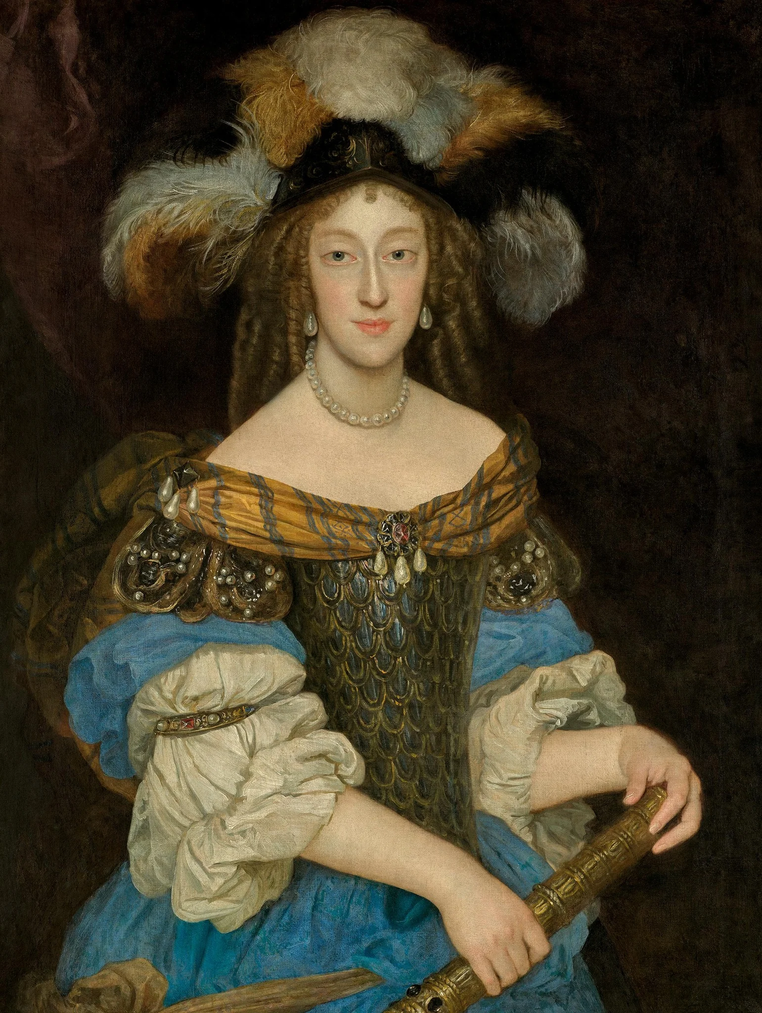 Henriette Adelaide (1636-1676), detail