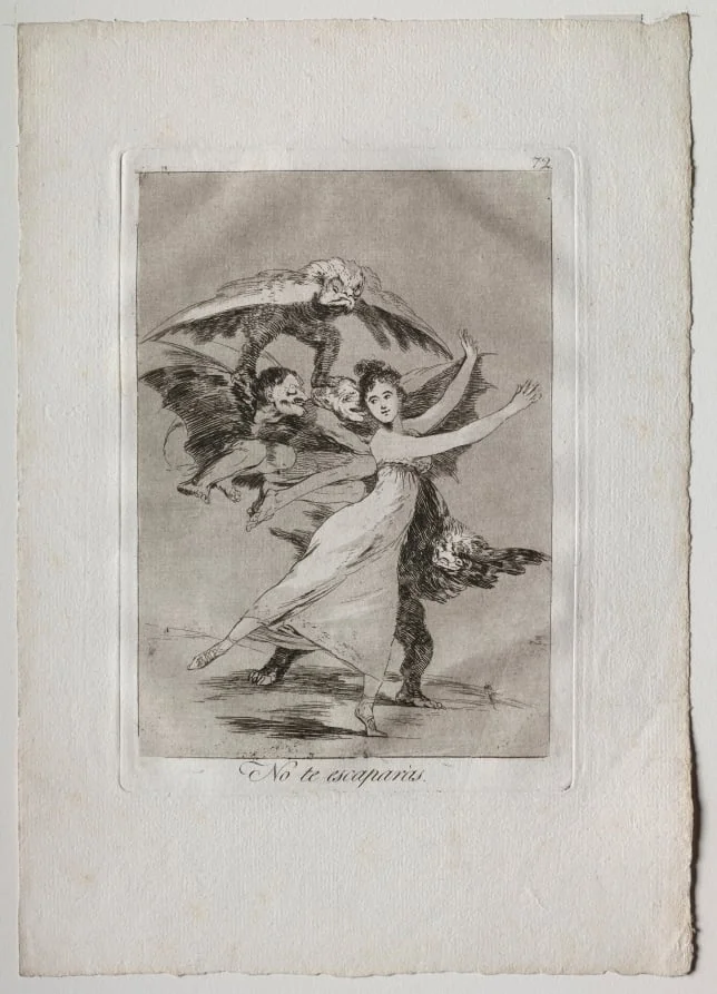 You Will Not Escape, Plate 72, detail