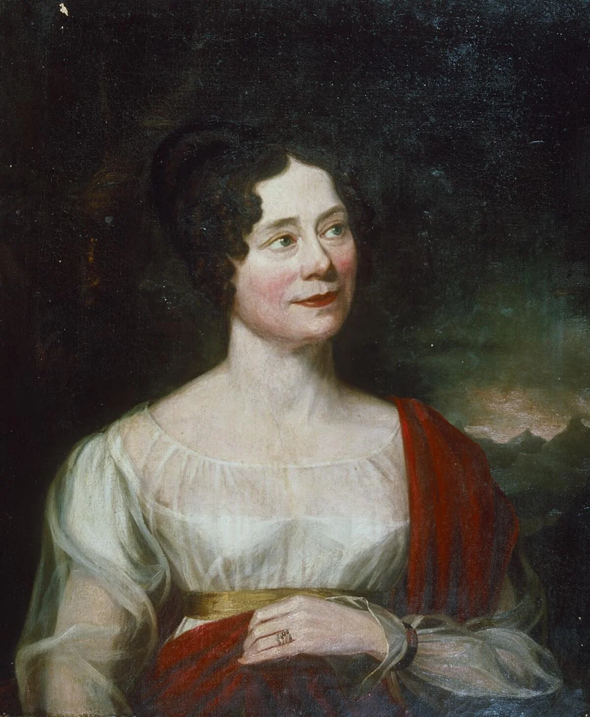 Helen Lloyd (-1842), merch John Lloyd, detail