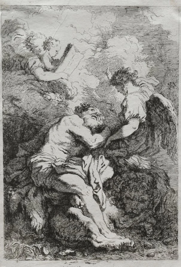 Saint Jerome, detail