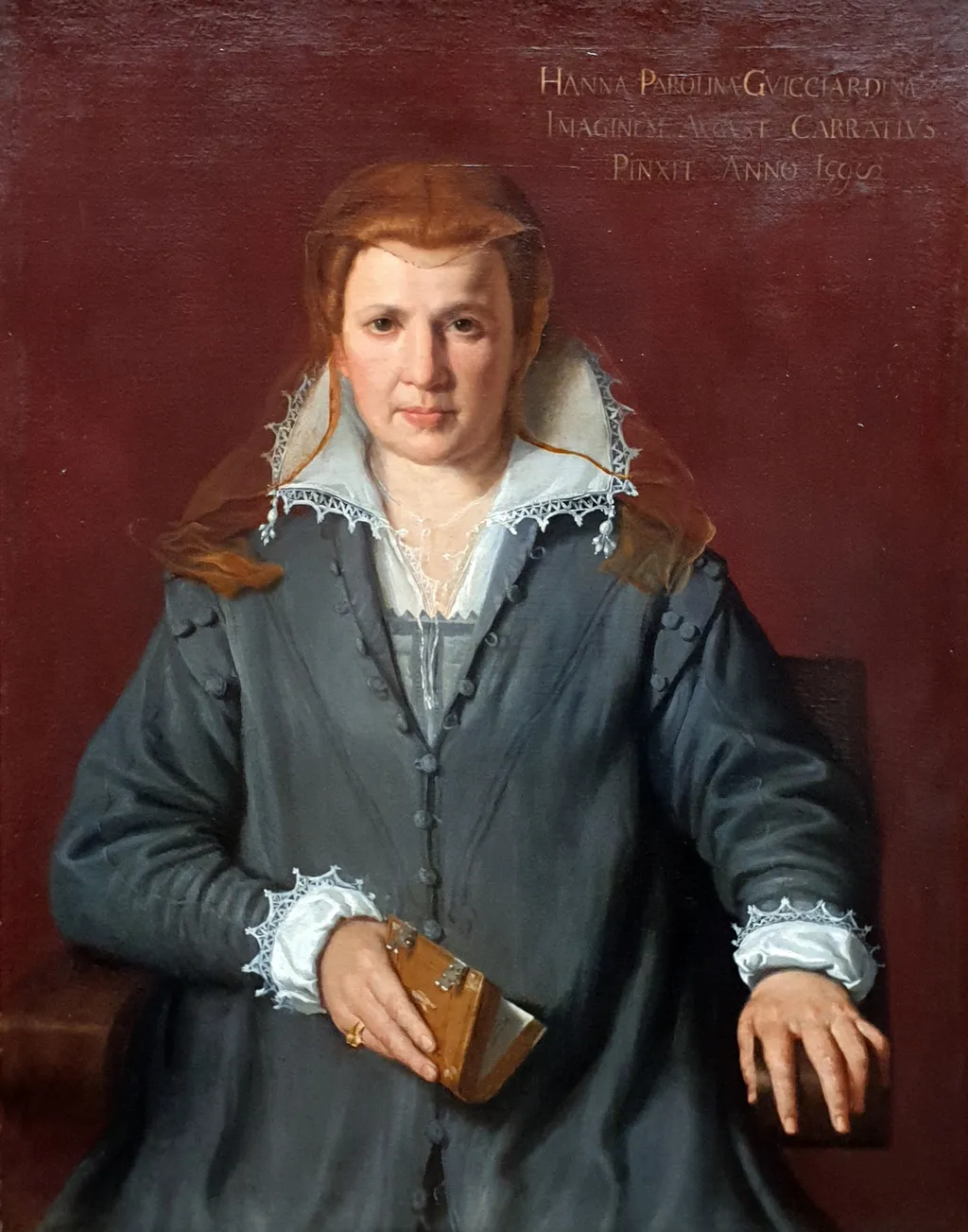 Anna Parolini Guicciardini, by Agostino Carracci, unspecified, 1600