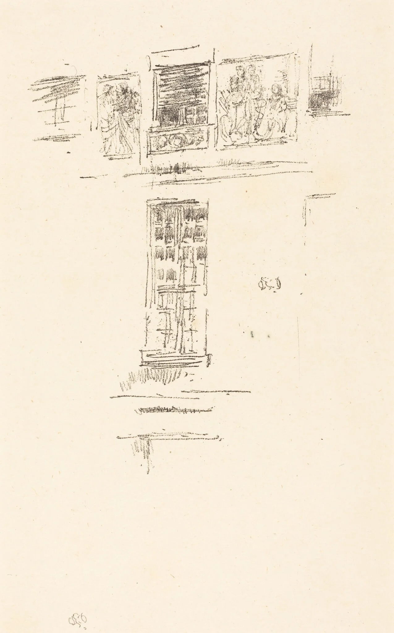 Hôtel Colbert, Windows, detail
