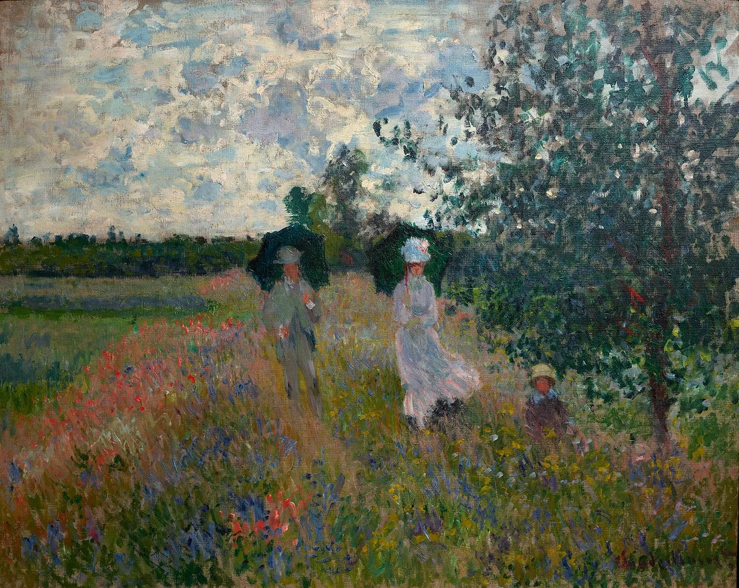 Walk near Argenteuil, detail