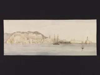 Algiers, by Selina Bracebridge, watercolor, 1825