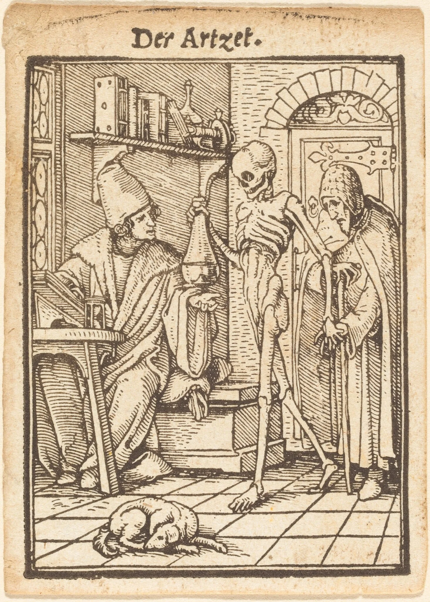 Der Artzet (The Physician), detail