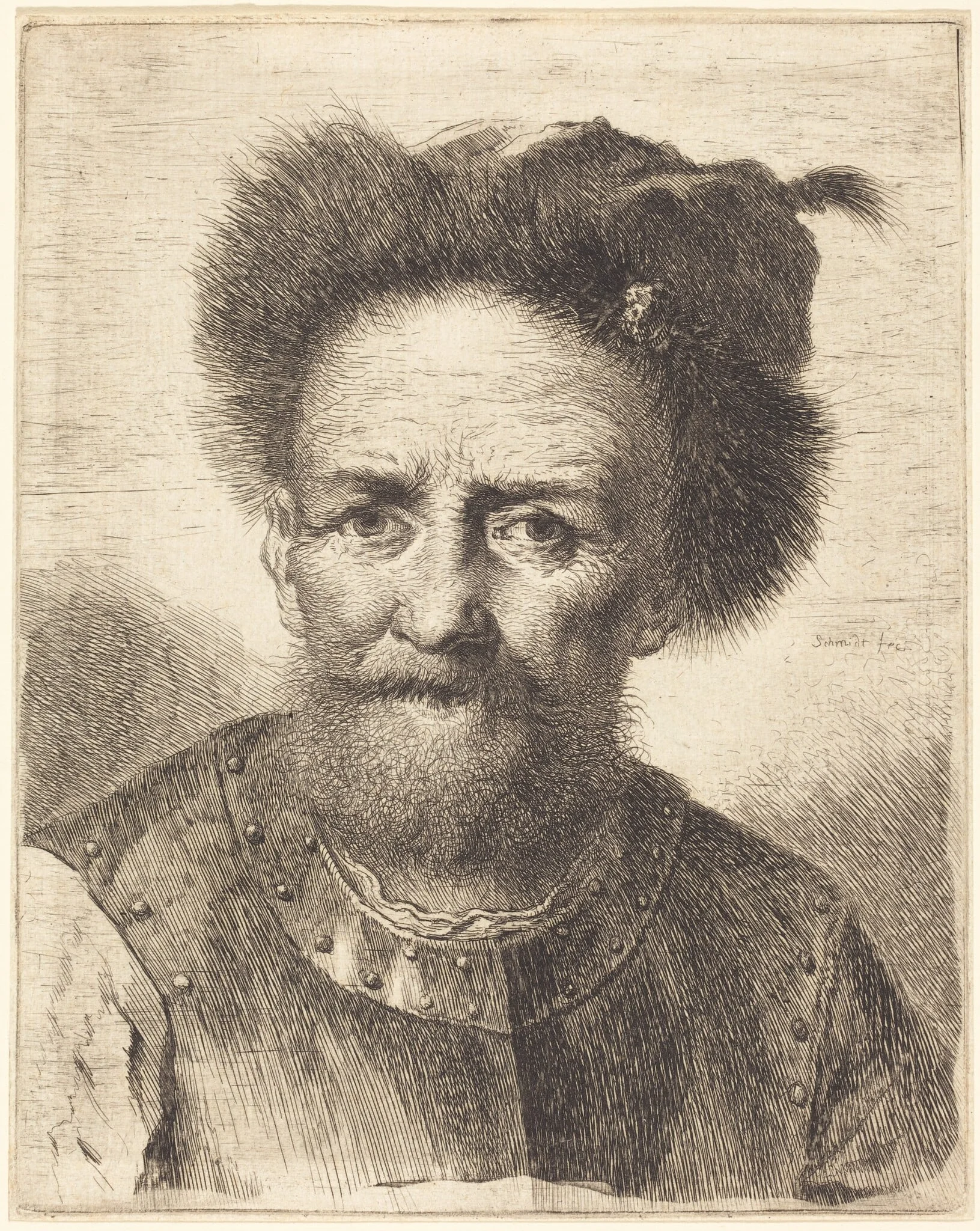The Old Soldier, detail