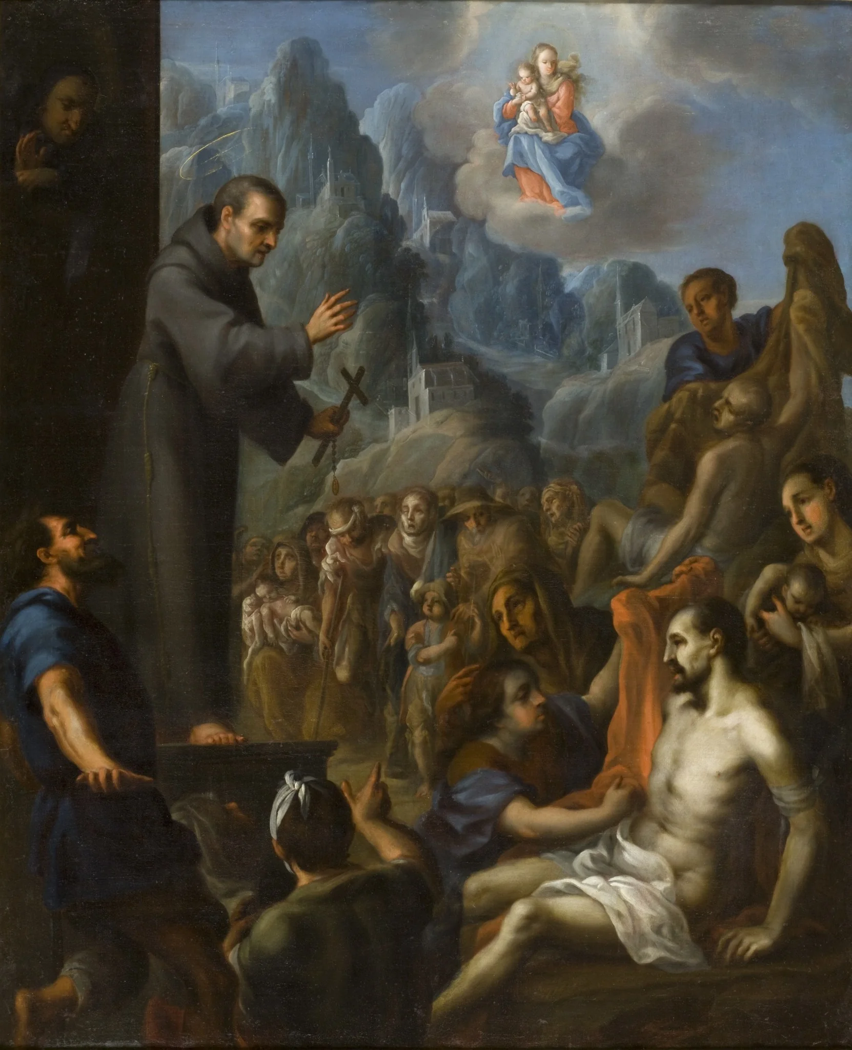 Miracles of Saint Salvador de Horta (Milagros del beato Salvador de Horta), detail