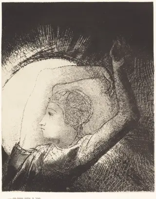Une femme revêtue du Soleil (A woman clothed with the sun), by Ambroise Vollard, ink, 1899