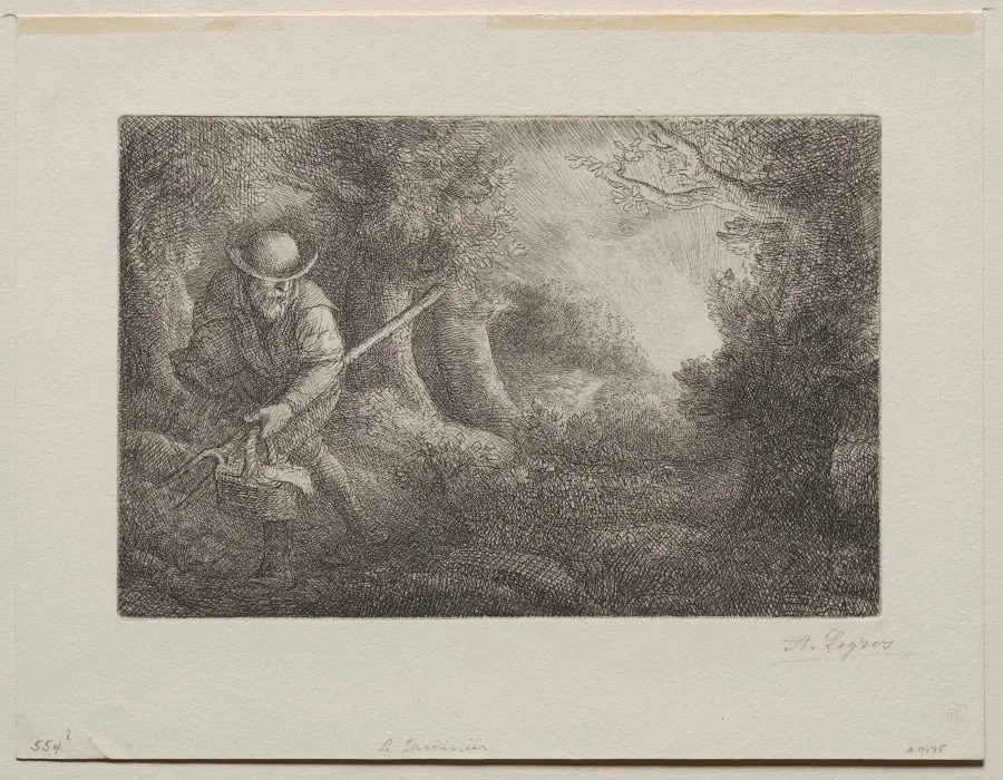 The Gardener, detail