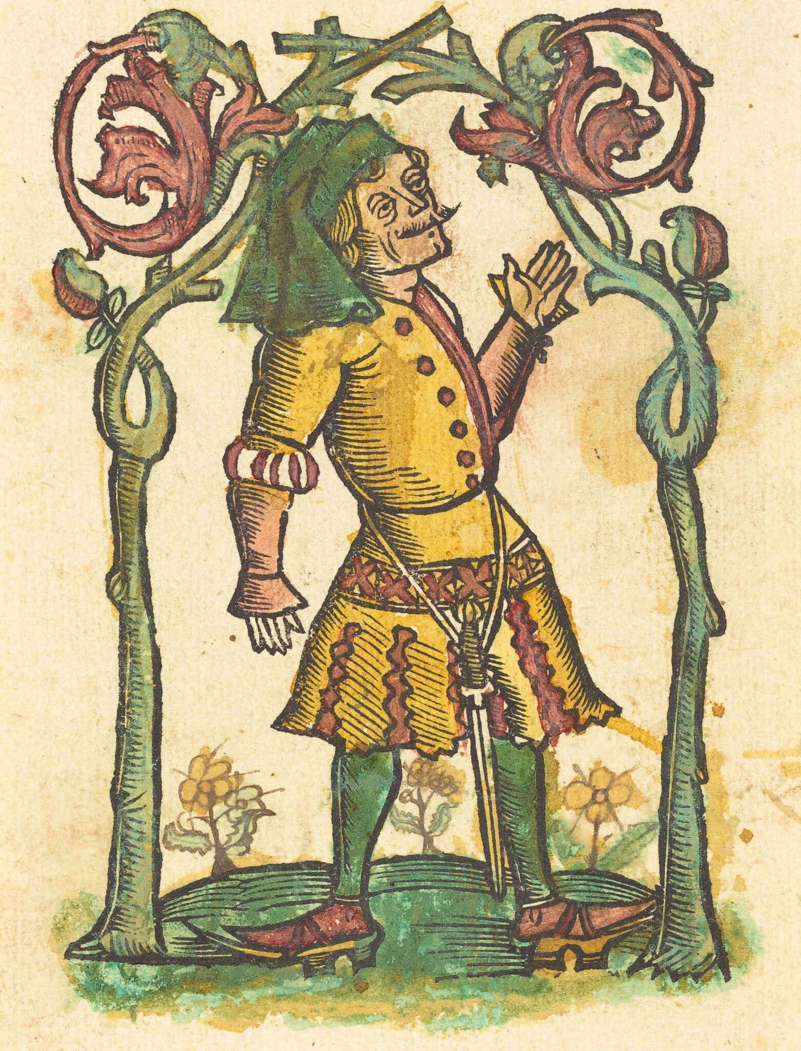 Morris Dancer, detail