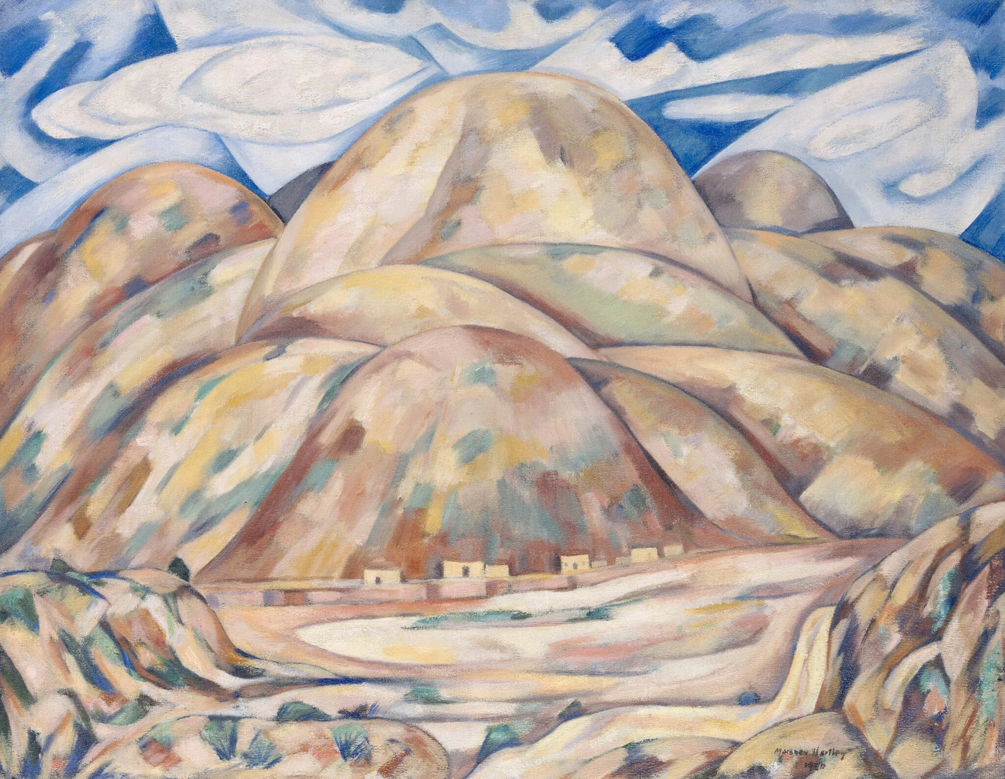 Landscape No. 3, Cash Entry Mines, New Mexico, detail