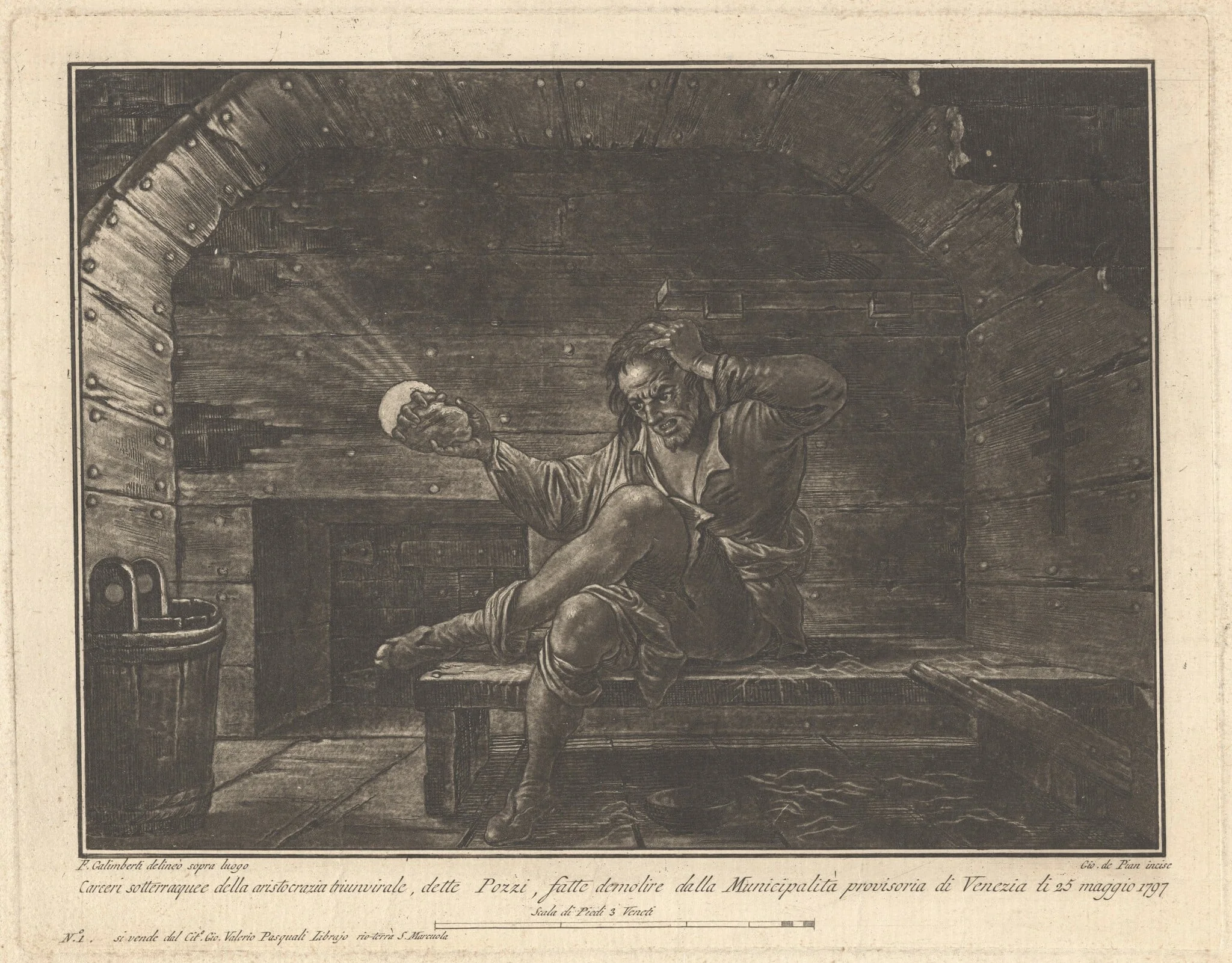 Underground Prisons, Known as "the Wells", detail