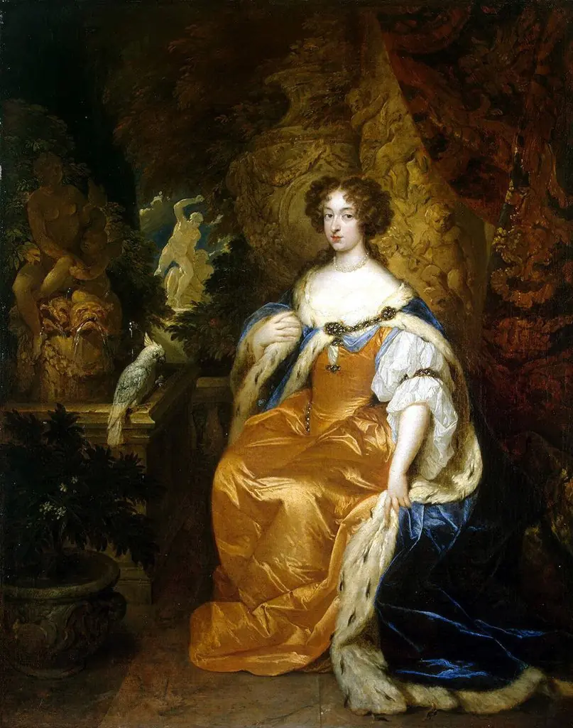 Portrait of Mary Stuart II, by Caspar Netscher, oil