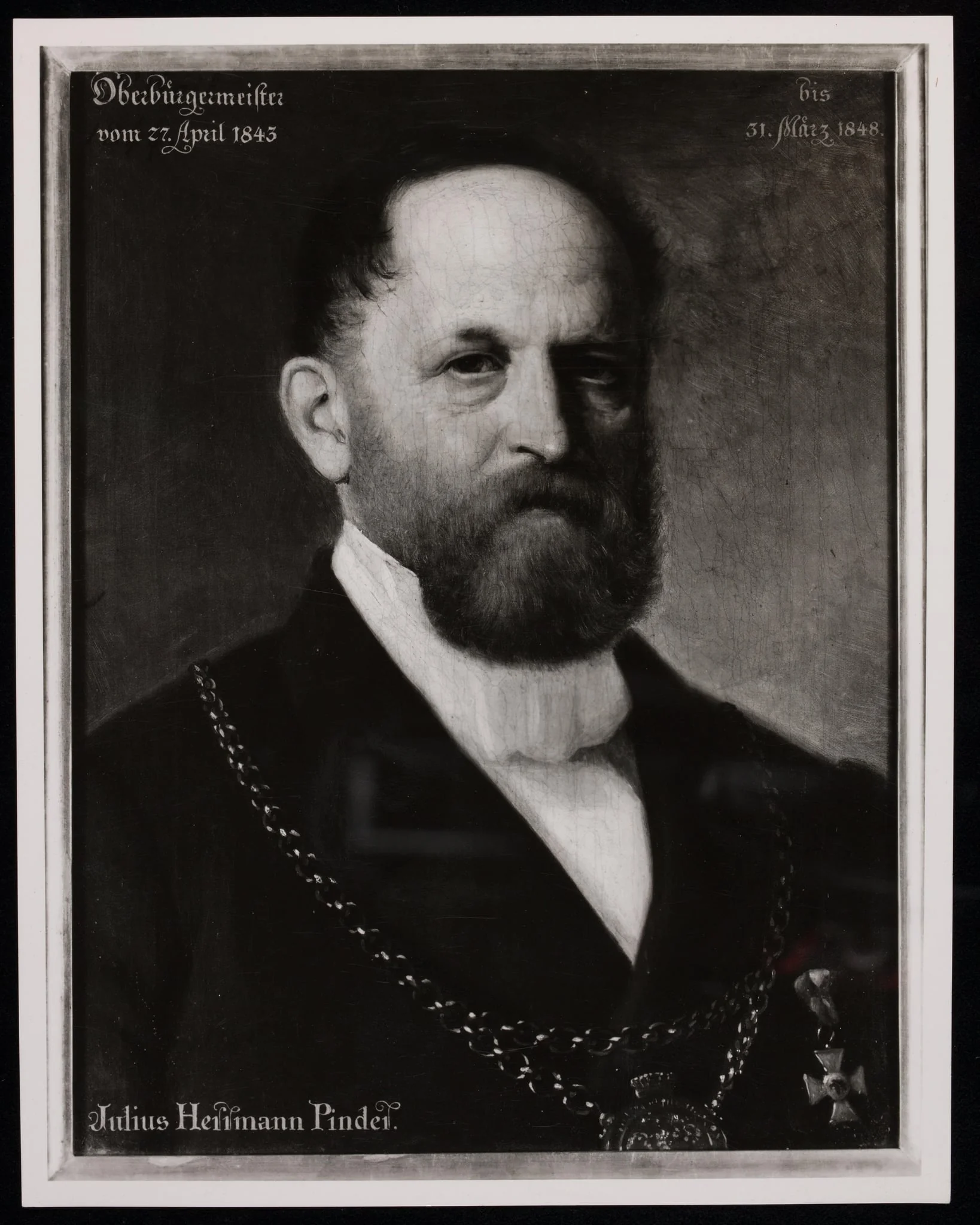 Pinder, Julius Hermann, detail