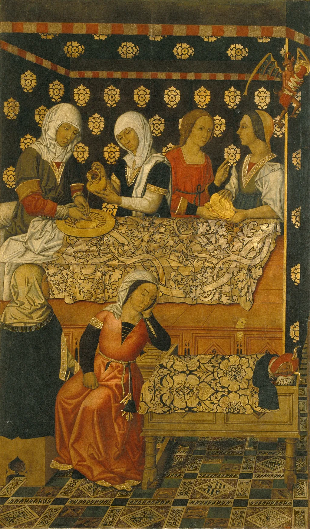 Birth of Saint Stephen, by Vergos family, unspecified, 1500