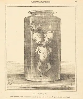 La fusion, by Honoré Daumier, 1872