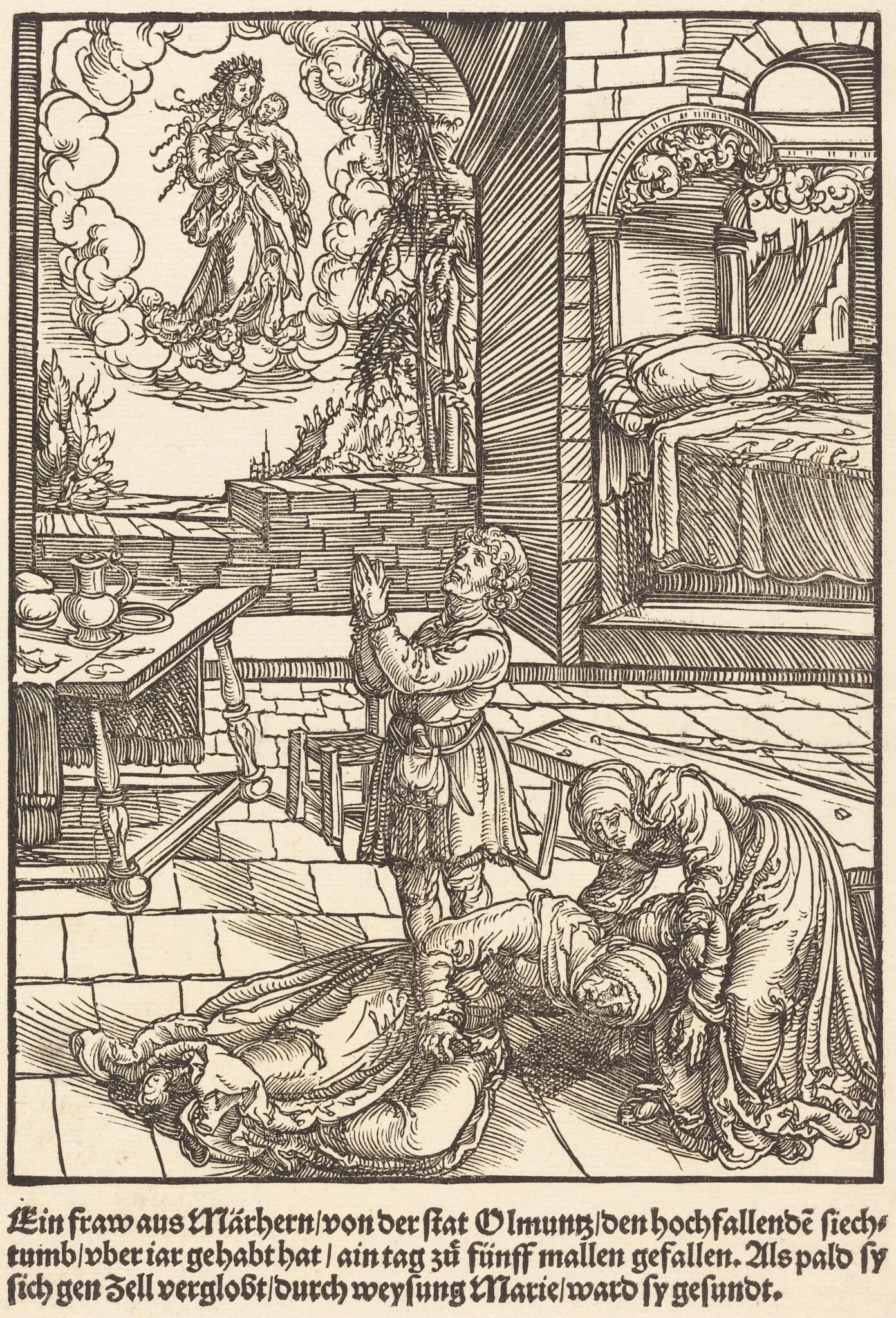 Ein frau aus Marhern ..., detail
